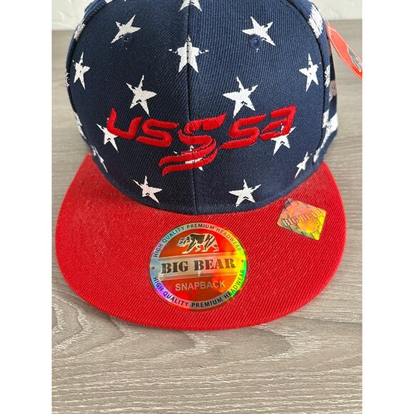 USASA United States of America Snowboard and
Freeski Association Bib Bear Hat - Picture 2 of 6